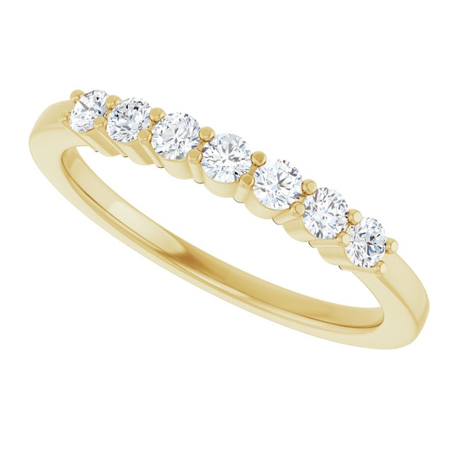 1/3 CTW Natural Diamond Anniversary Band, 2.25 mm
