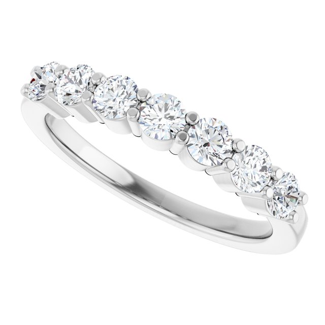 5/8 CTW Natural Diamond Anniversary Band, 3 mm