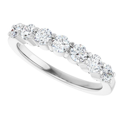 5/8 CTW Natural Diamond Anniversary Band, 3 mm