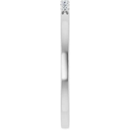 1/10 CTW Natural Diamond Anniversary Band, 1.6 mm