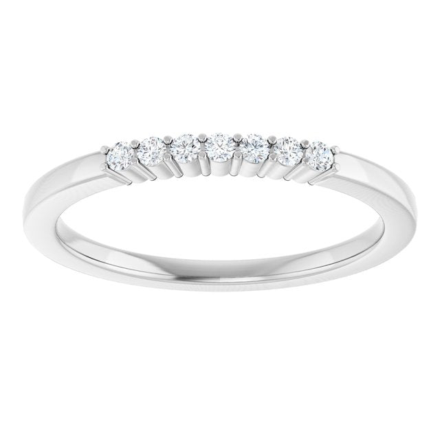 1/10 CTW Natural Diamond Anniversary Band, 1.6 mm