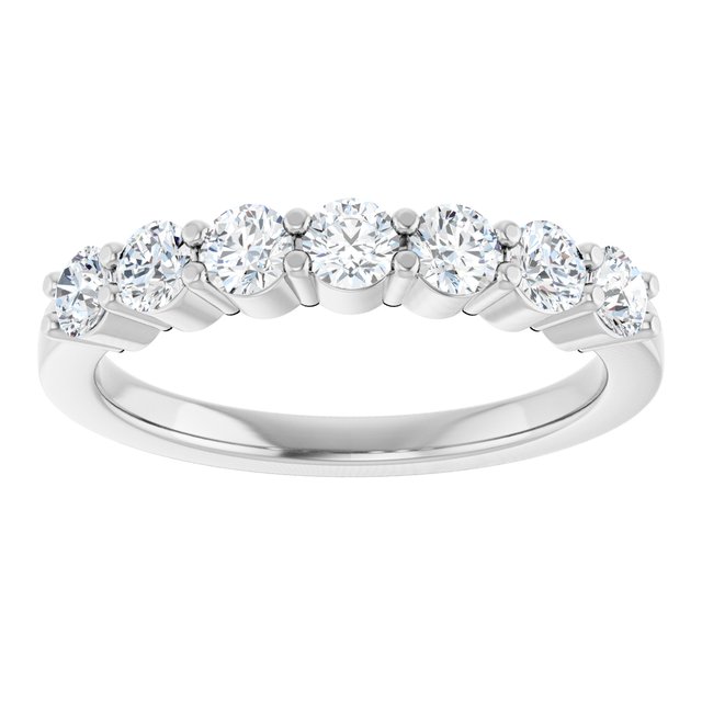 5/8 CTW Natural Diamond Anniversary Band, 3 mm