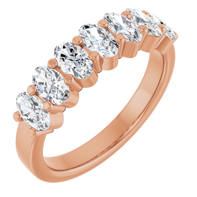 1 1/3 CTW Lab-Grown Diamond Anniversary Band, 5 mm