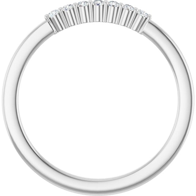 1/10 CTW Natural Diamond Anniversary Band, 1.6 mm