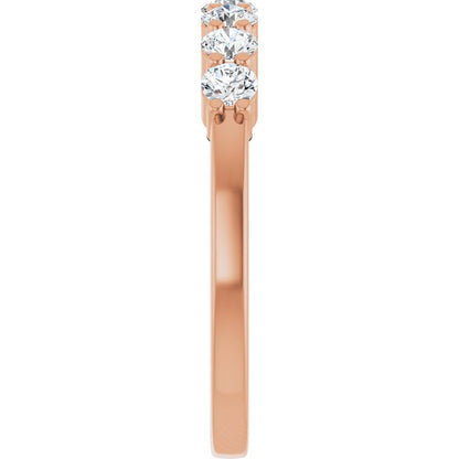 1/2 CTW Natural Diamond Anniversary Band, 2.75 mm
