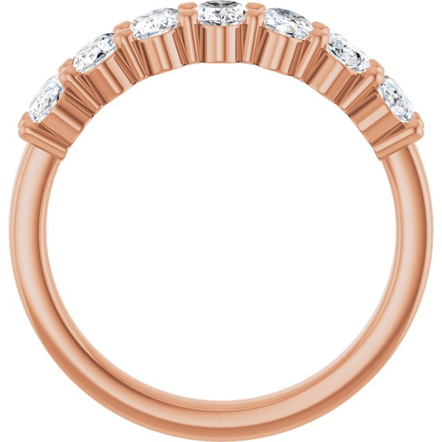 1 1/3 CTW Lab-Grown Diamond Anniversary Band, 5 mm