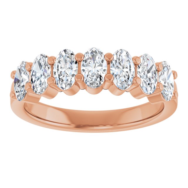 1 1/3 CTW Lab-Grown Diamond Anniversary Band, 5 mm