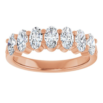 1 1/3 CTW Lab-Grown Diamond Anniversary Band, 5 mm