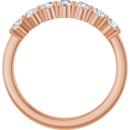 1/2 CTW Lab-Grown Diamond Anniversary Band, 2.75 mm