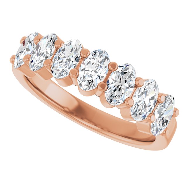 1 1/3 CTW Lab-Grown Diamond Anniversary Band, 5 mm