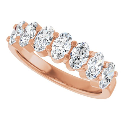 1 1/3 CTW Lab-Grown Diamond Anniversary Band, 5 mm