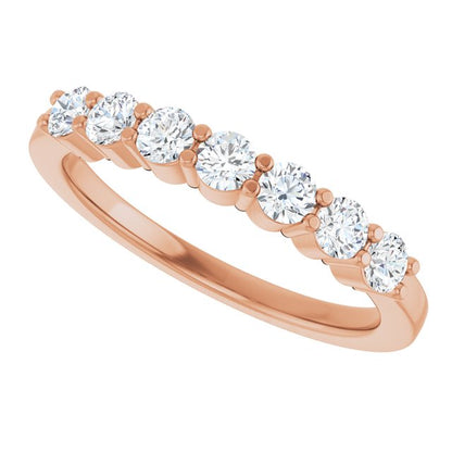 1/2 CTW Natural Diamond Anniversary Band, 2.75 mm