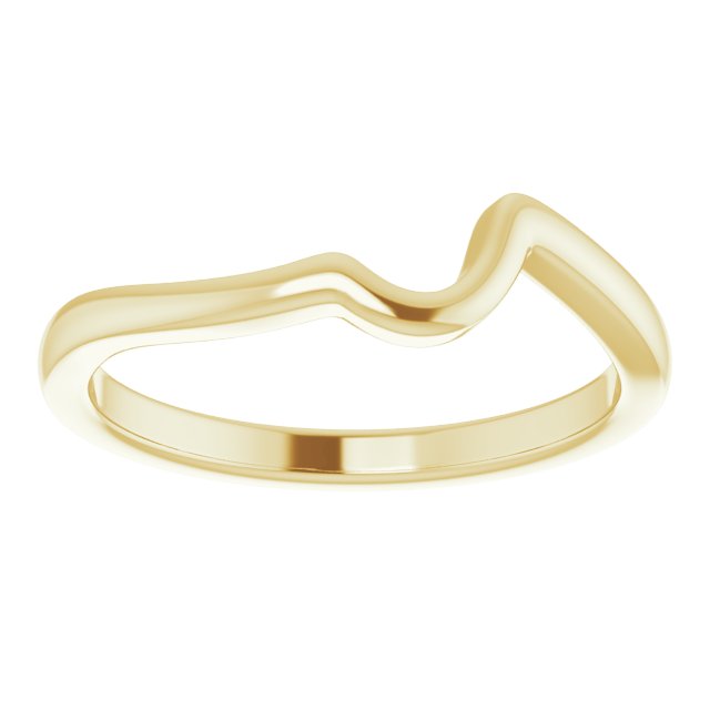 18K Yellow Gold Matching Band, 1.65 mm