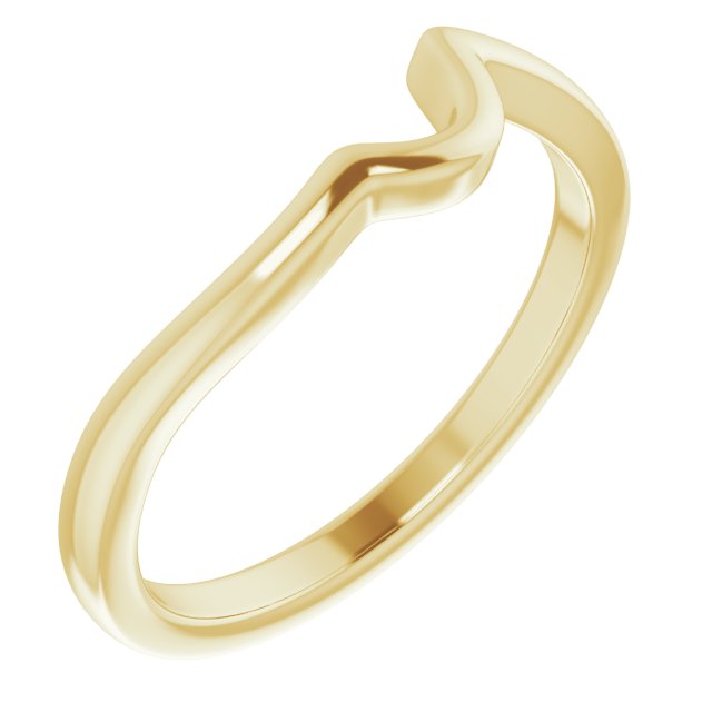 18K Yellow Gold Matching Band, 1.65 mm