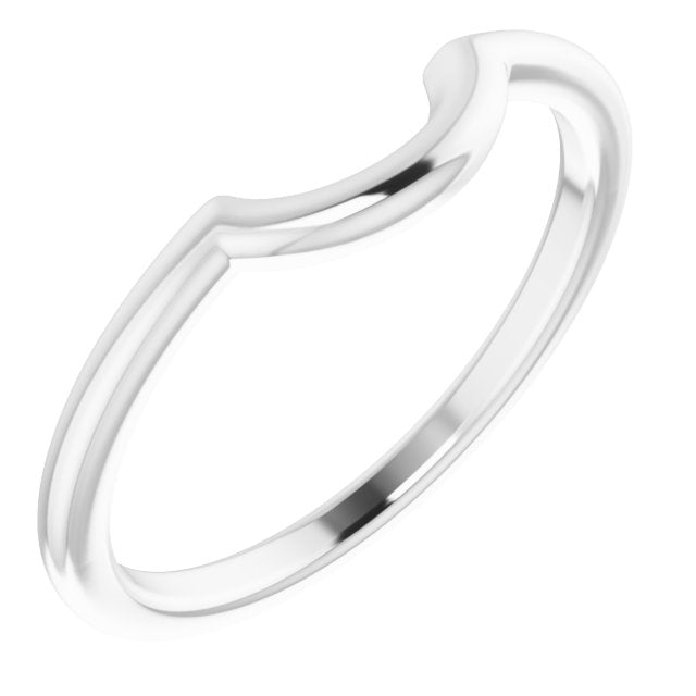 14K X1 White Gold Matching Band