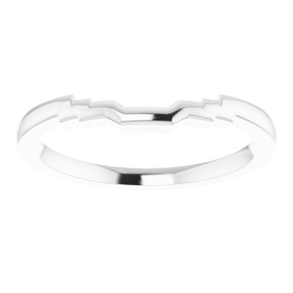 Band for 6x4 mm Emerald Ring