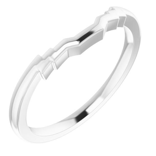 Band for 6x4 mm Emerald Ring