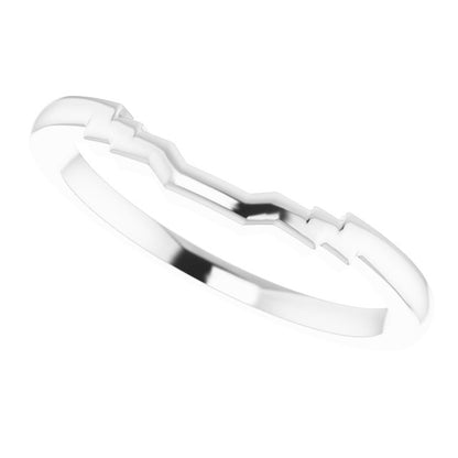 Band for 6x4 mm Emerald Ring