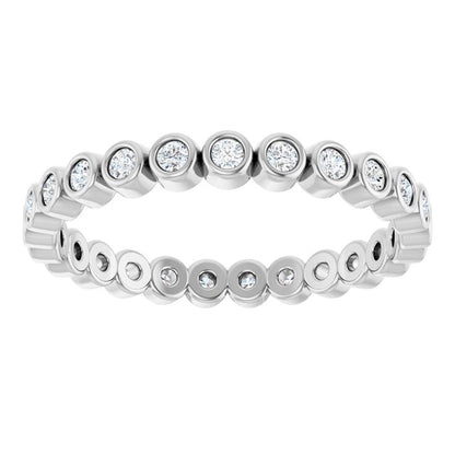 3/8 CTW Natural Diamond Eternity Band, 2.65 mm