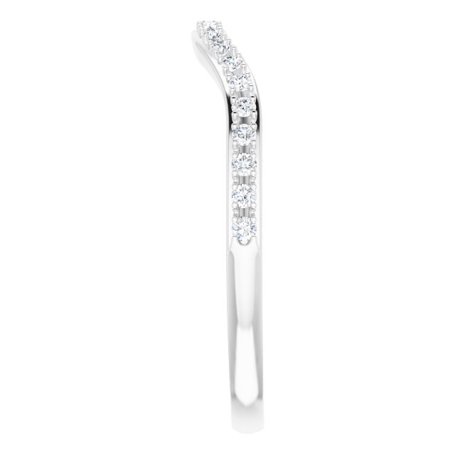 1/5 CTW Natural Diamond Matching Band, 1.9 mm