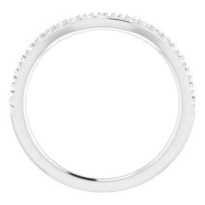 1/5 CTW Natural Diamond Matching Band, 1.9 mm
