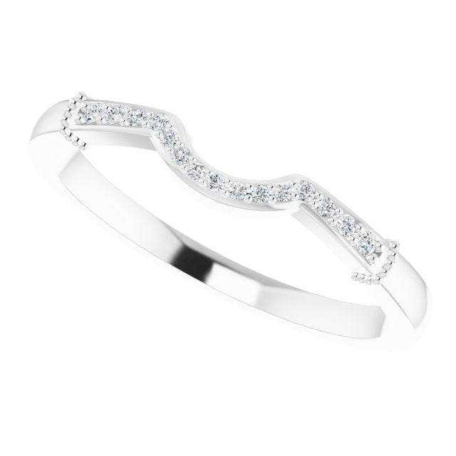 .05 CTW Natural Diamond Matching Band