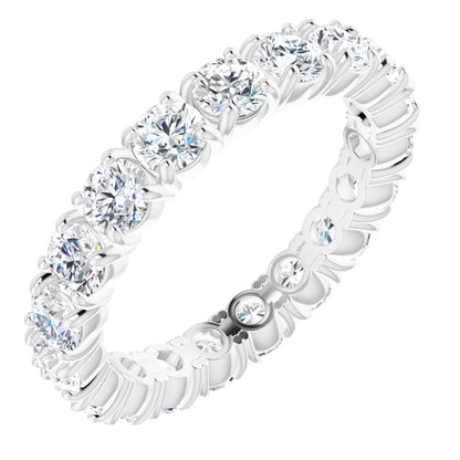 3/4 CTW Natural Diamond Eternity Band, 2.1 mm