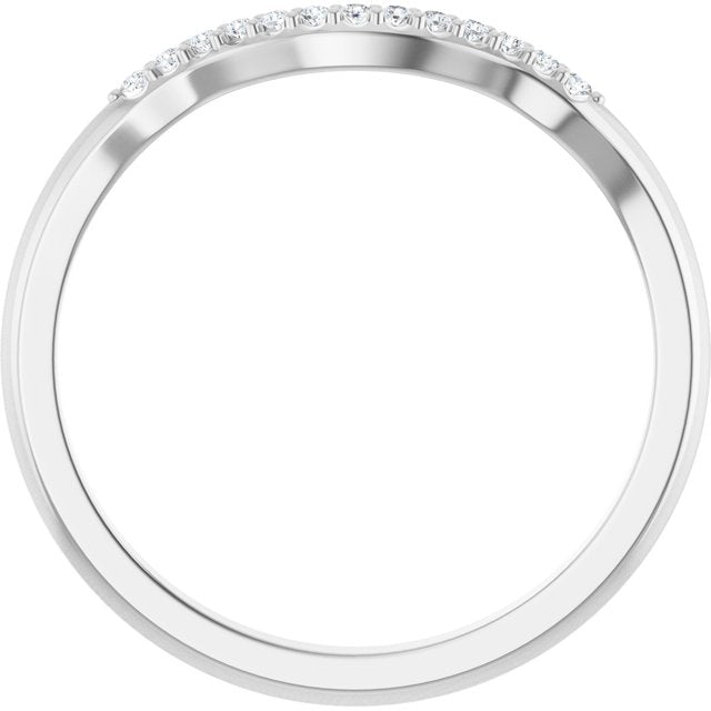 .05 CTW Natural Diamond Band, 1.6 mm