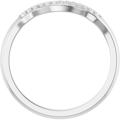.05 CTW Natural Diamond Band, 1.6 mm