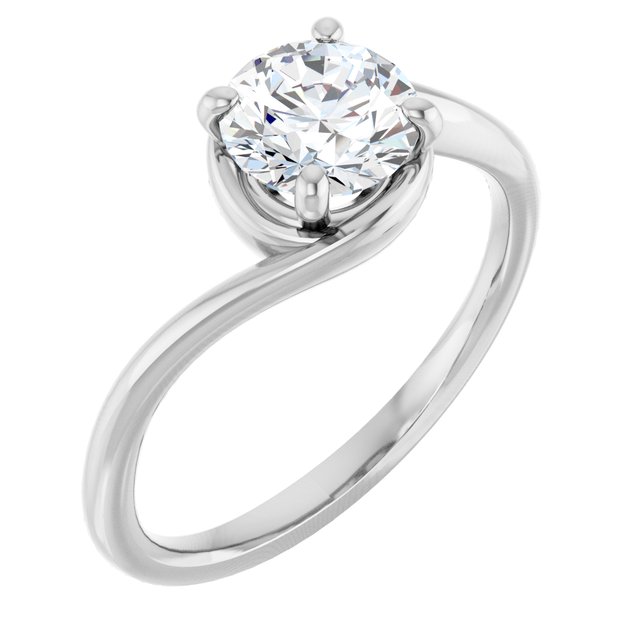 10K X1 White Gold Matching Band, 8.48 mm