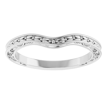 Continuum Sterling Silver Matching Band, 1.9 mm
