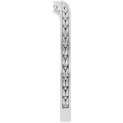 Continuum Sterling Silver Matching Band, 1.9 mm