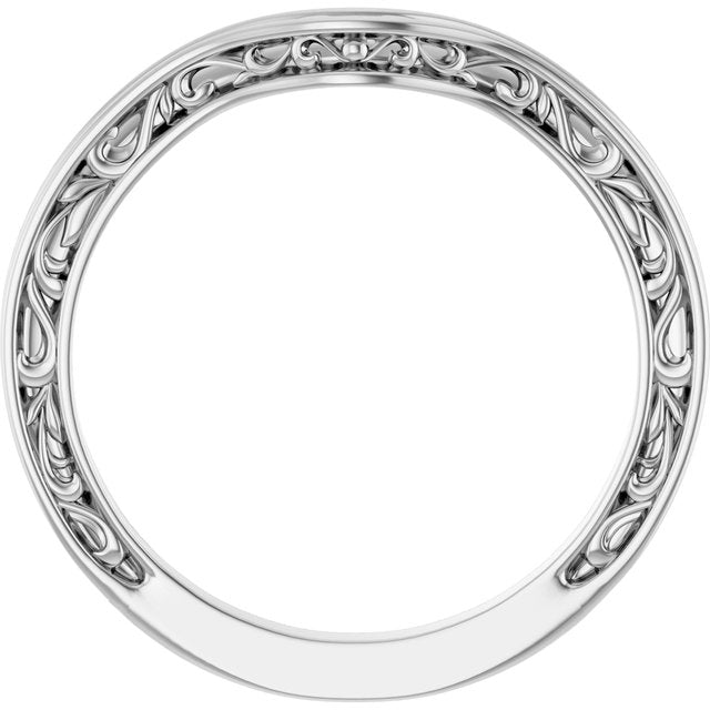 Continuum Sterling Silver Matching Band, 1.9 mm