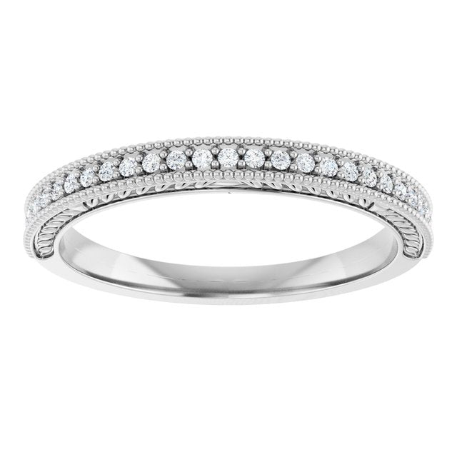 1/10 CTW Natural Diamond Anniversary Band, 2.5 mm