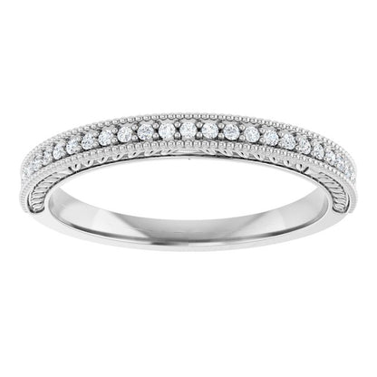 1/10 CTW Natural Diamond Anniversary Band, 2.5 mm