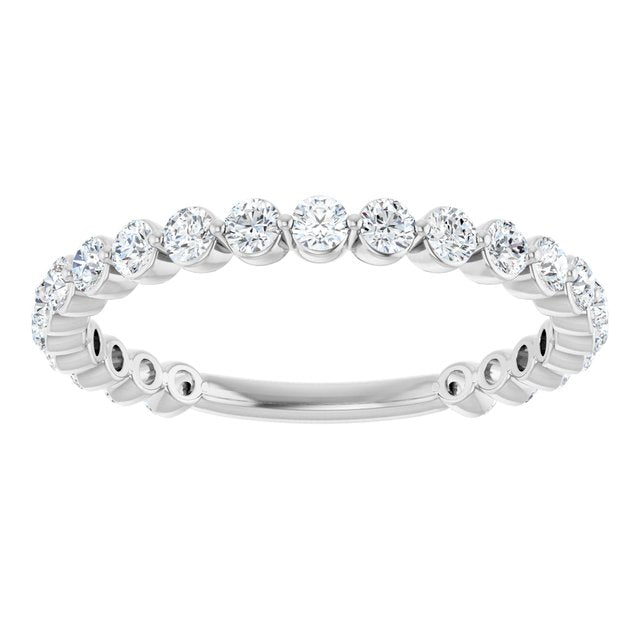 3/4 CTW Natural Diamond Anniversary Band, 2.3 mm