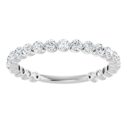 3/4 CTW Natural Diamond Anniversary Band, 2.3 mm