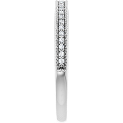 1/10 CTW Natural Diamond Anniversary Band, 2.5 mm