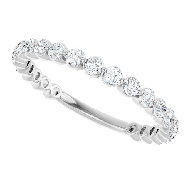 3/4 CTW Natural Diamond Anniversary Band, 2.3 mm