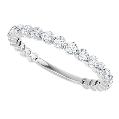 3/4 CTW Natural Diamond Anniversary Band, 2.3 mm