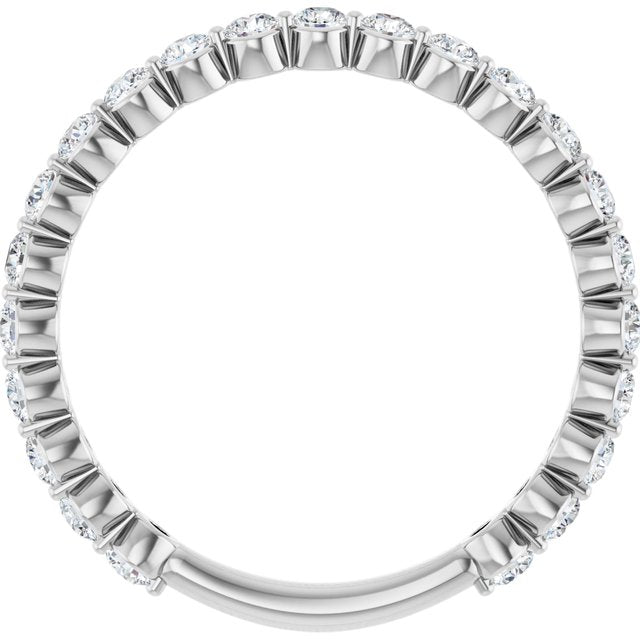 3/4 CTW Natural Diamond Anniversary Band, 2.3 mm