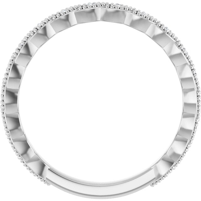 .07 CTW Natural Diamond Anniversary Band, 2.35 mm