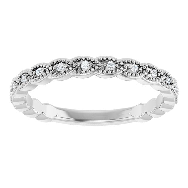 .07 CTW Natural Diamond Anniversary Band, 2.35 mm