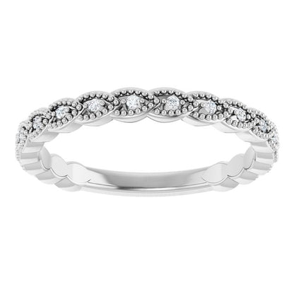 .07 CTW Natural Diamond Anniversary Band, 2.35 mm