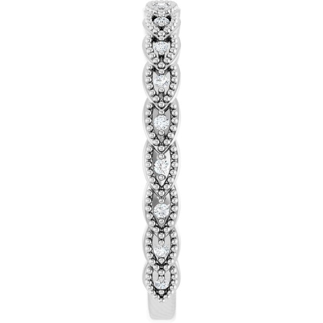 .07 CTW Natural Diamond Anniversary Band, 2.35 mm