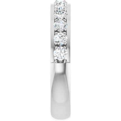 3/4 CTW Natural Diamond Anniversary Band, 3.7 mm