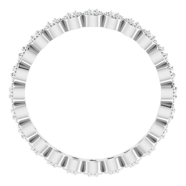 1/5 CTW Natural Diamond Eternity Band, 3 mm