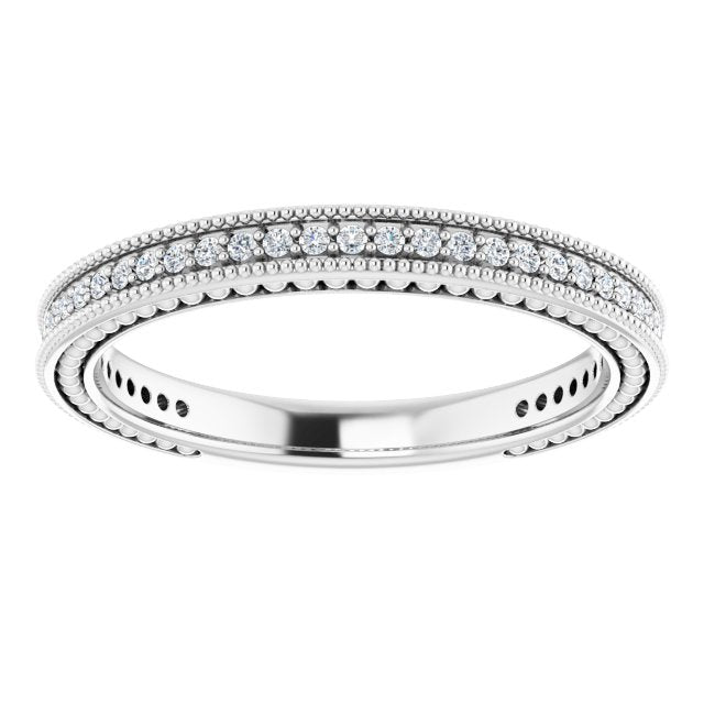 1/5 CTW Natural Diamond Anniversary Band, 2.7 mm