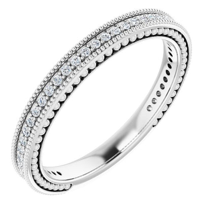 1/5 CTW Natural Diamond Anniversary Band, 2.7 mm