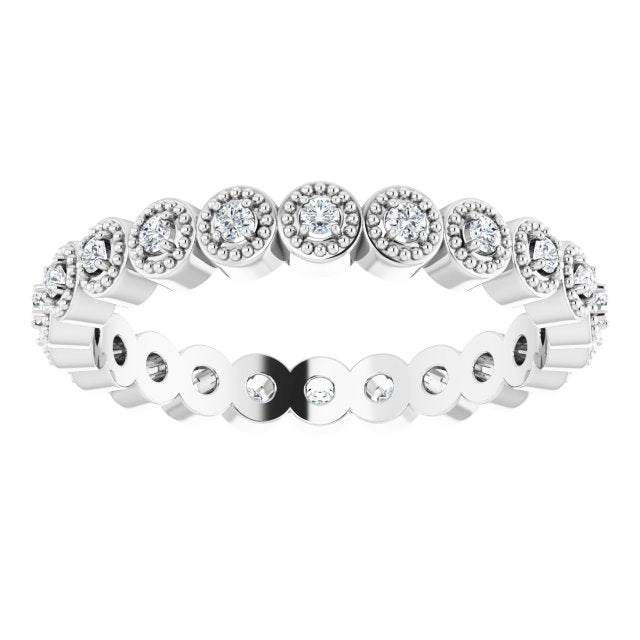 1/5 CTW Natural Diamond Eternity Band, 3 mm